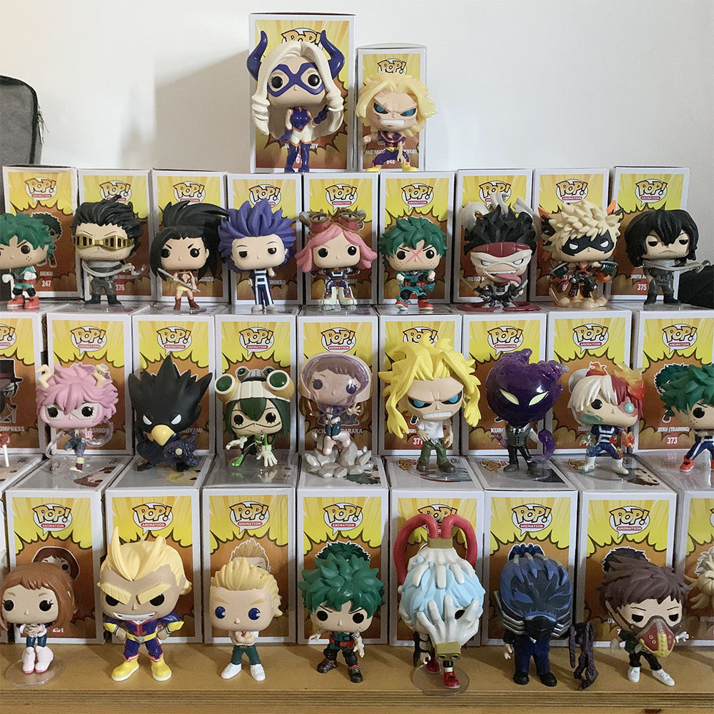 Funko Pop My Hero Academia Deku All might Himiko Toga Hitoshi Hawks Todoroki Shoto Bakugou Tomura Da