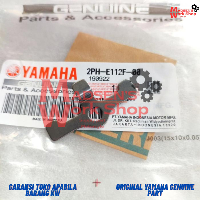 PLATE PLAT GEAR RANTE KETENG MIO M3 125 ORIGINAL YAMAHA 2PH-E112F-00