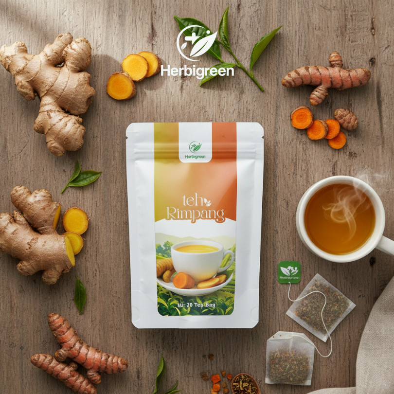 HERBIGREEN JSR RIMPANG TEH RIMPANG RAMUAN CINTA DR ZAIDUL AKBAR AMPUH MENGATASI ASAM URAT PEGAL LINU