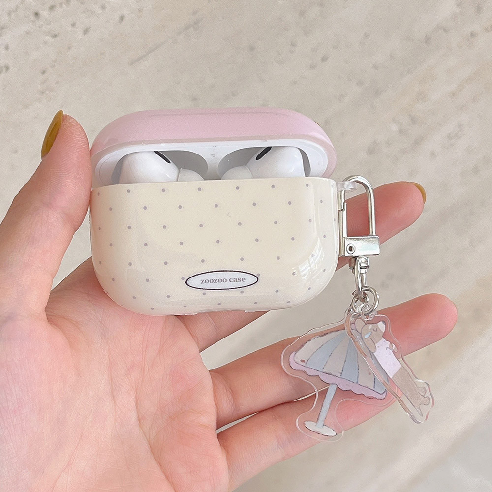 Simple Style Girl Silicone Case For AirPods1 2 For AirPods 3 For AirPods Pro Earphone Accessories Cu