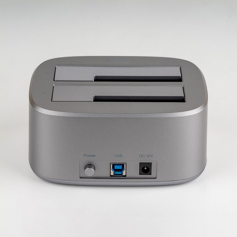 Dual Bay HDD Docking Station with Offline Clone SATA to USB 30 HDD Clone Docking Station for 2535 SS
