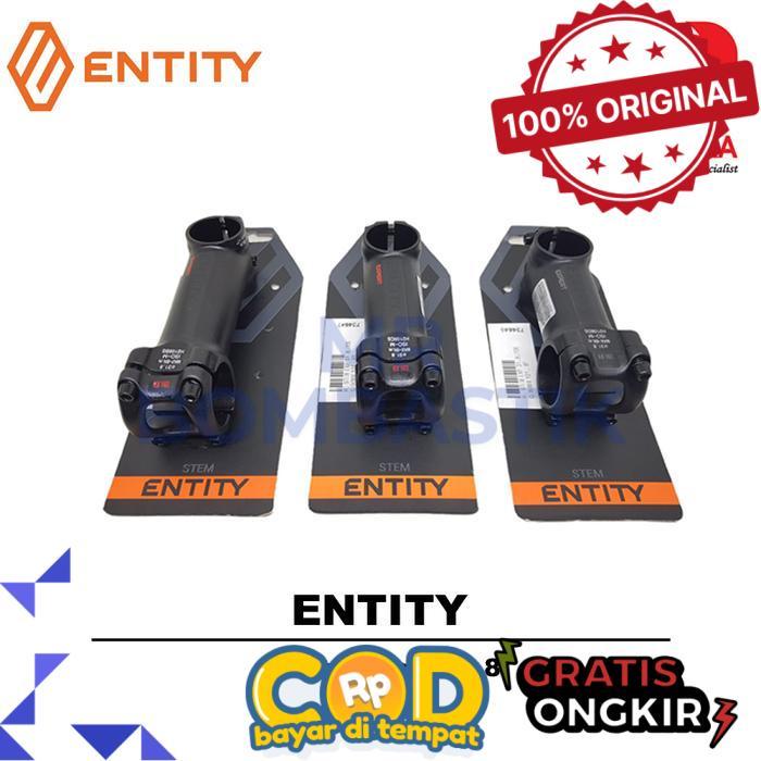 Entity Expert Stem Sepeda - Black Grey, 100mm