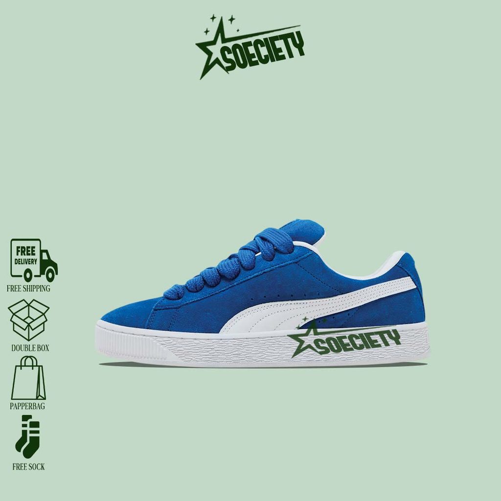 Sepatu Sneakers Puma Classic Suede XL Blue BNIB Unisex