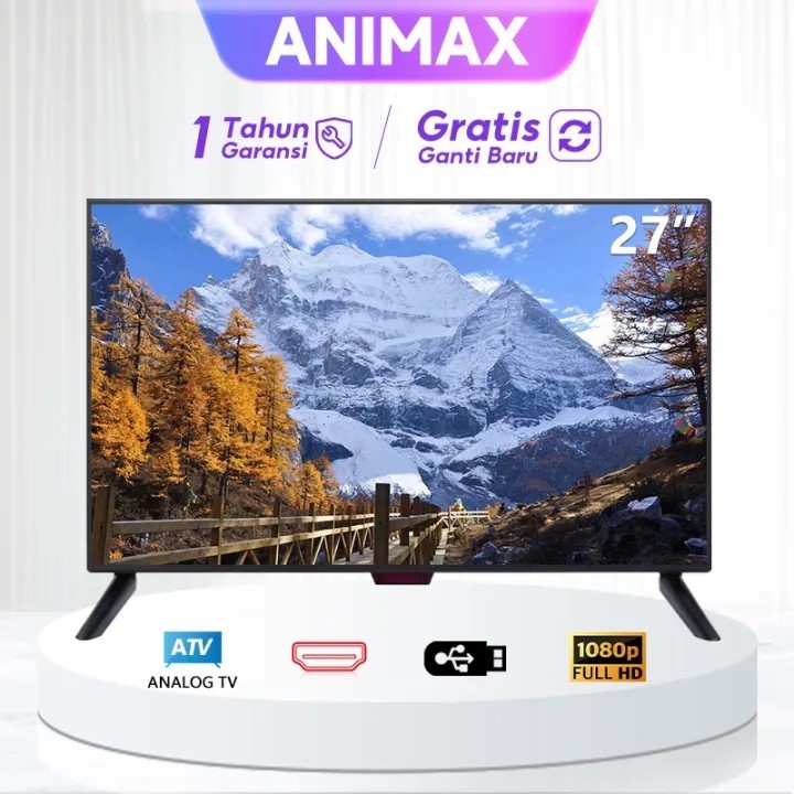 Animex tv Digital Animex TV LED 21/24/27 inch HD Digital tv Televisi Murah