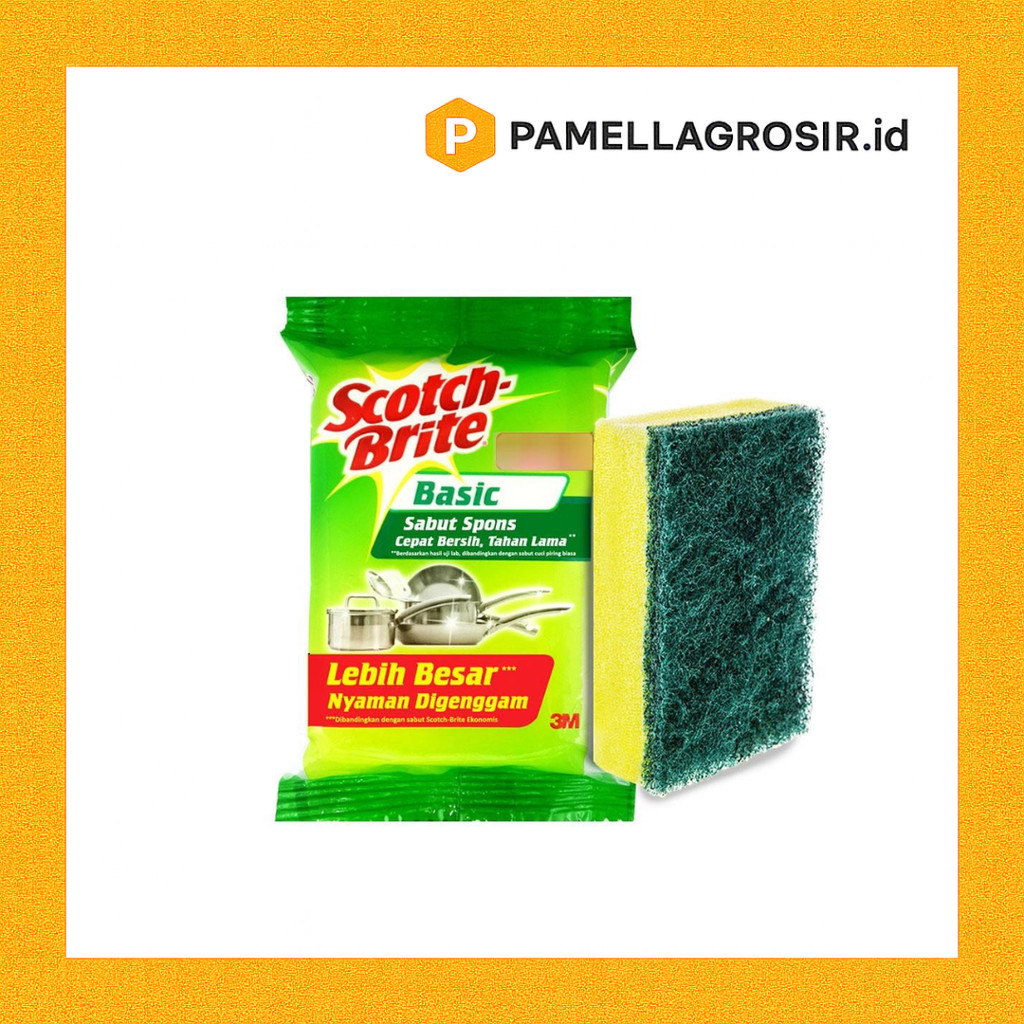 3M SCOTCH BRITE SABUN SPONS CUCI PIRING