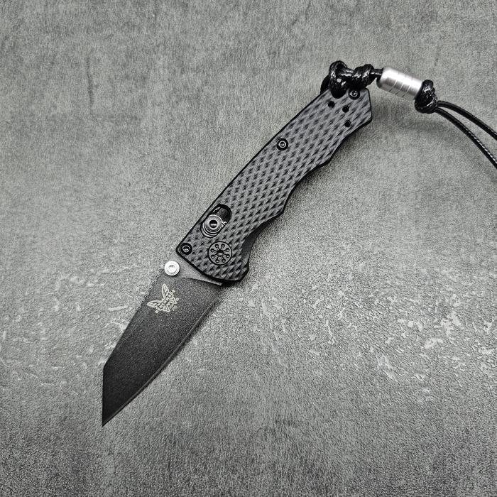 Pisau Lipat Benchmade 290BK Full Immunity EDC Knife - BLACK