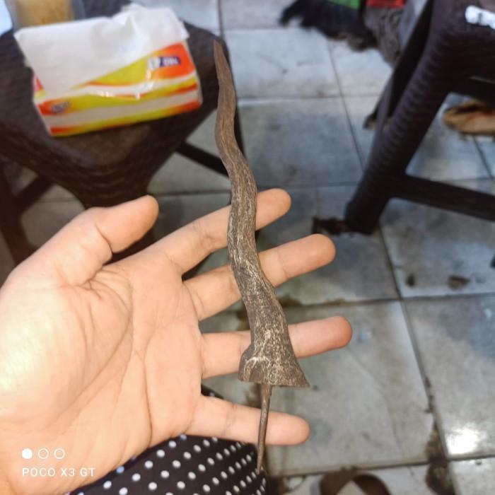 keris patrem pandawa pamor sepuh majapahit kam KJM1122