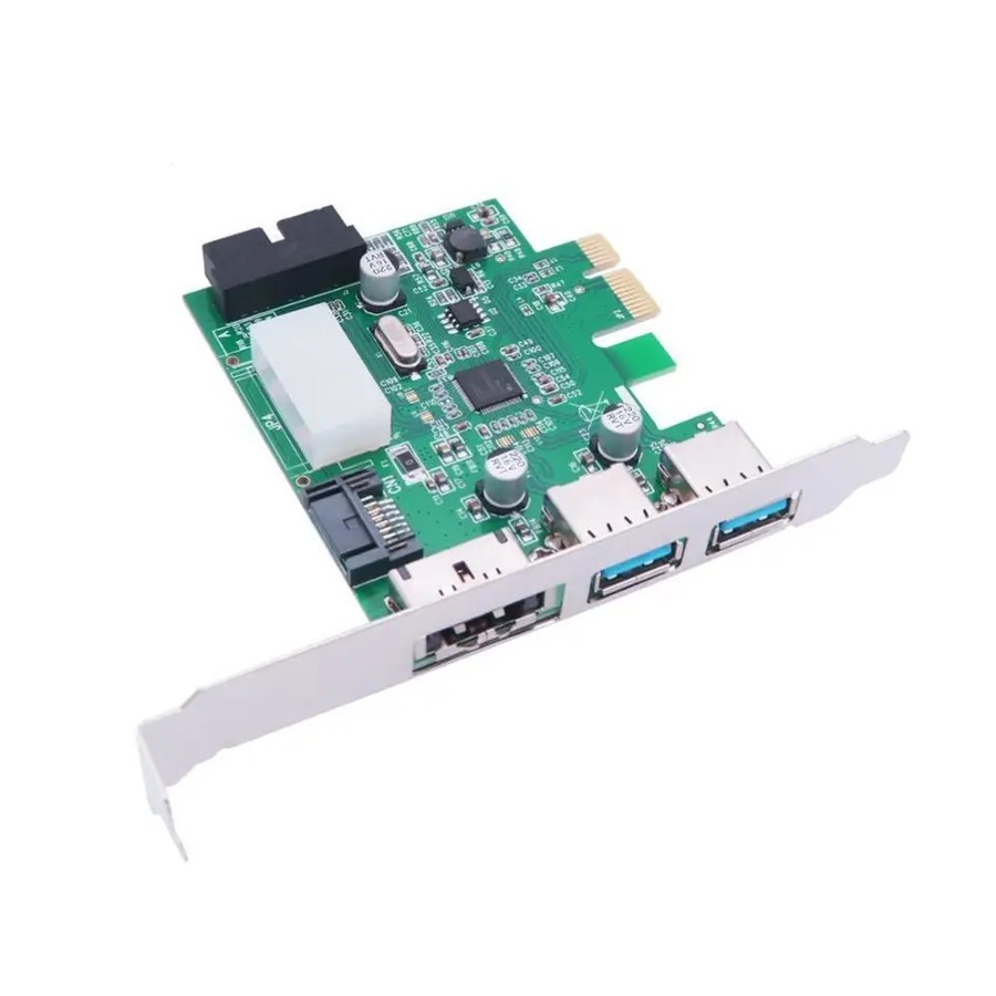 Pcie to usb 3.0 x 2 + esata expansion card