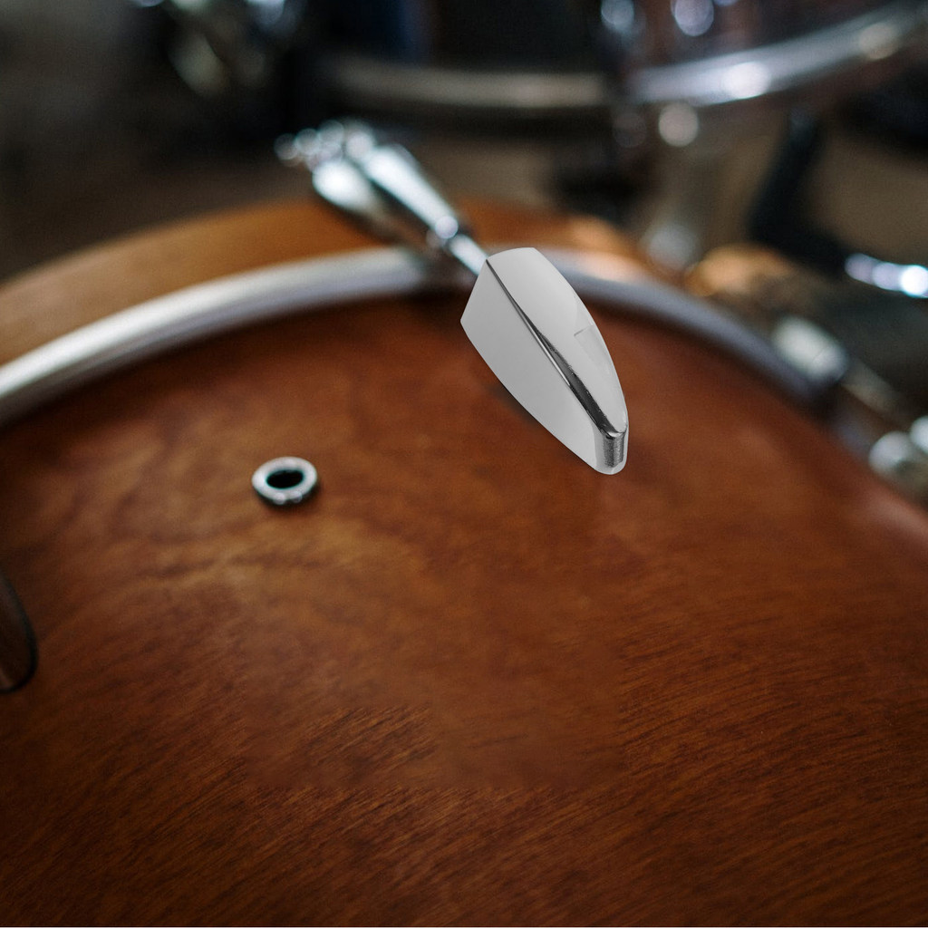 46Mm Snare Drum Lugs Aluminum Alloy Heavy Duty Deformation Resistant Pointed Design for Superior Sou