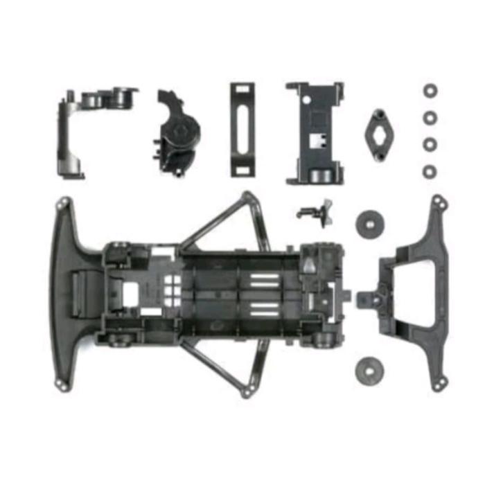 PAKET TAMIYA 15412 AKAR CARBON + 95239 CHASIS SFM CARBON