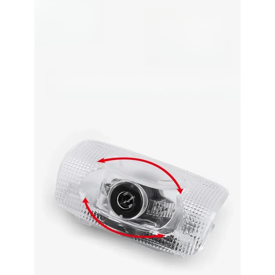 Car Door Projector Lamp Welcome Lights Led Logo Ghost Shadow Lamp For Toyota Highlander 2022 2023 In