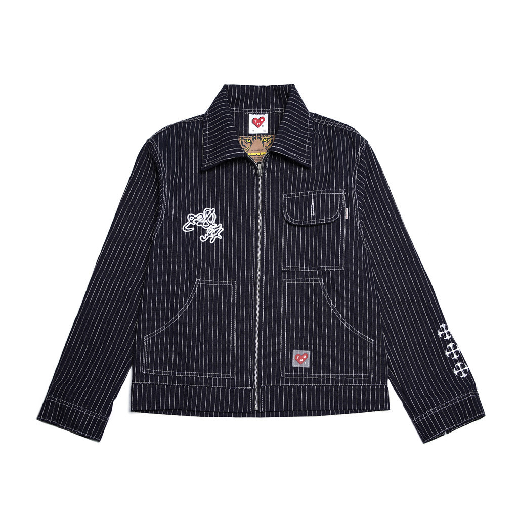 The Don's House WABLAND - Work Jaket Winbreaker Boxy Motif Sablon Bahan Wabash Pria Wanita