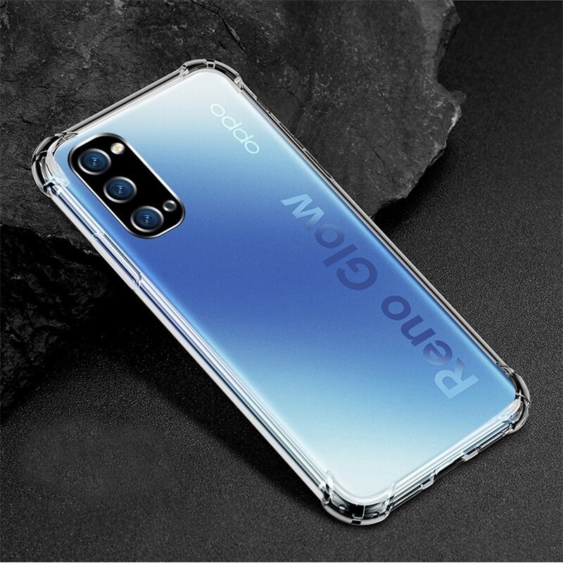 CASE OPPO RENO 4 / 4F / RENO 4 PRO SOFT ANTICRACK AIR BAG CLEAR PREMIUM ORIGINAL