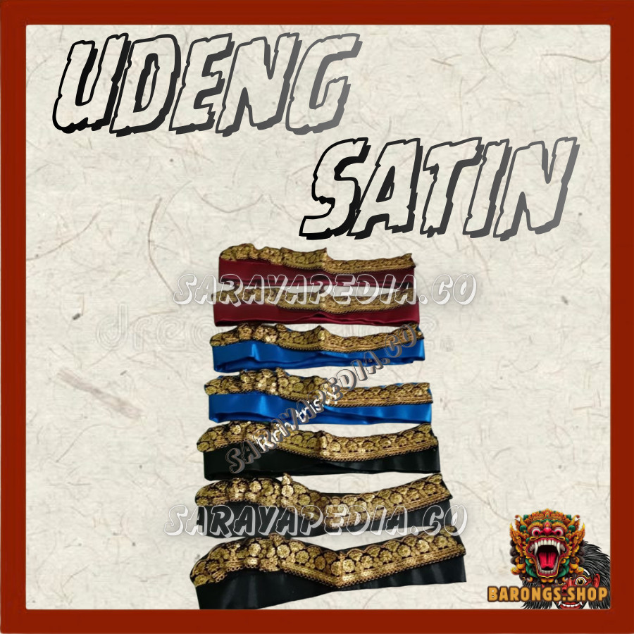 Udeng Dadi Satin/udeng Celeng/Udeng Jaranan BRG