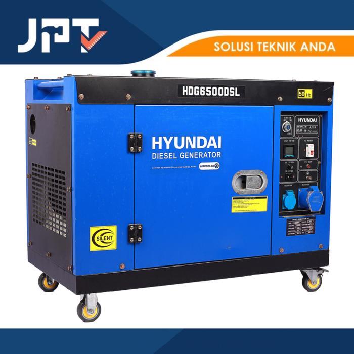 Generator Diesel Silent HDG 6500DSL (5 kVA) Merk Hyundai