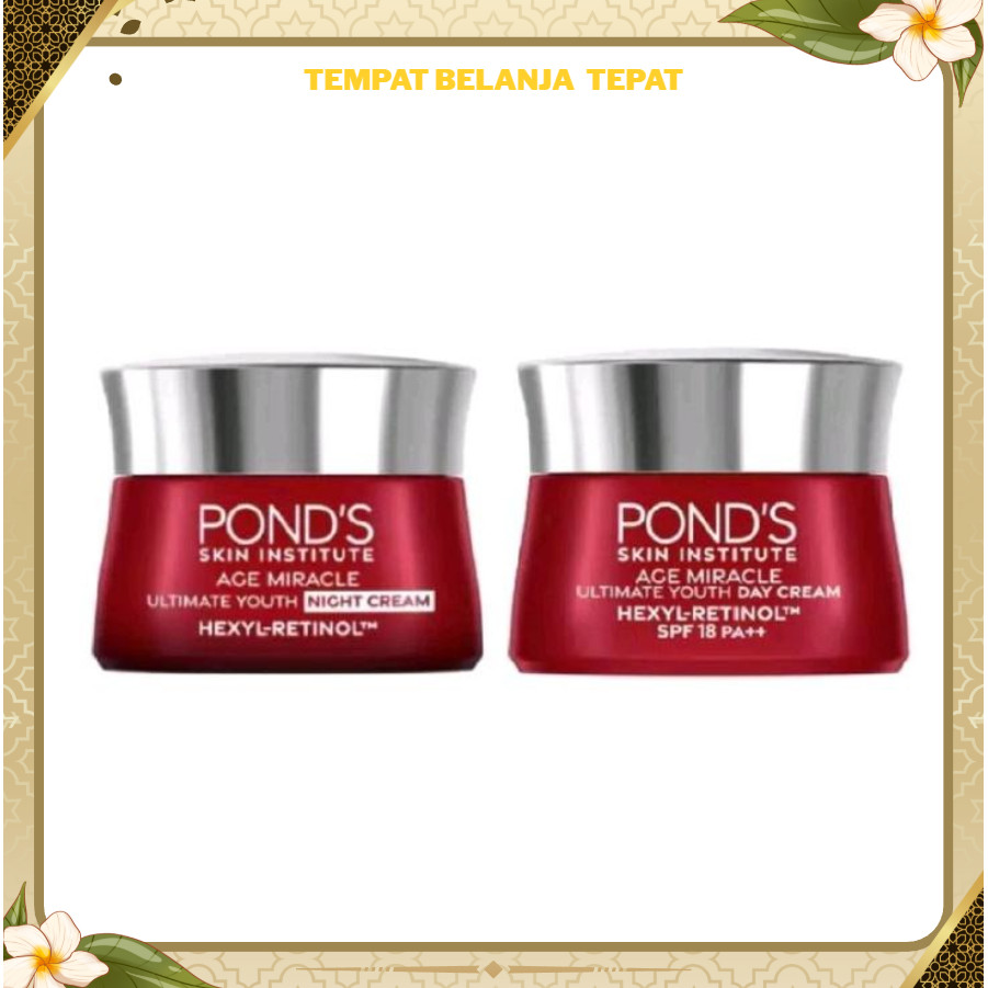Ponds Age Miracle Day Cream/ Night Cream
