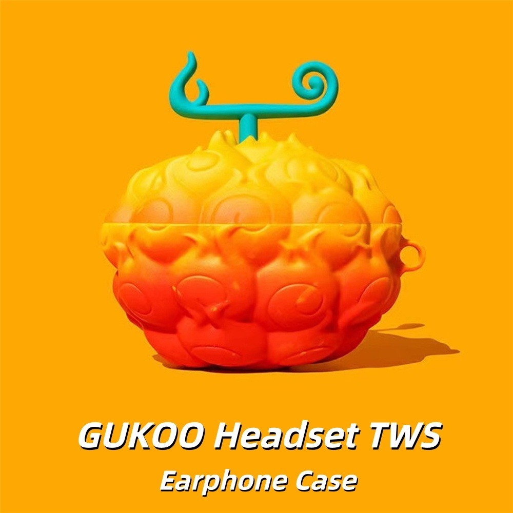Yoshida Untuk GUKOO Headset TWS Case Lucu Kartun Lembut Silicone Pelindung Case
