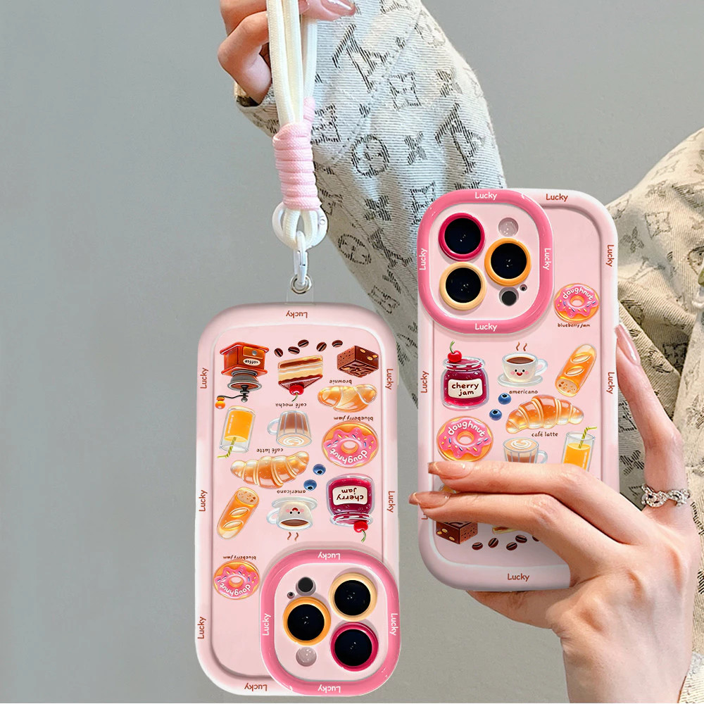 [Case+gelang] Case casing Xiaomi Redmi 12C10C9A9C9T10A Note 12 11 10 9 8 11S12S 4G5G ProMax POCOM3X3