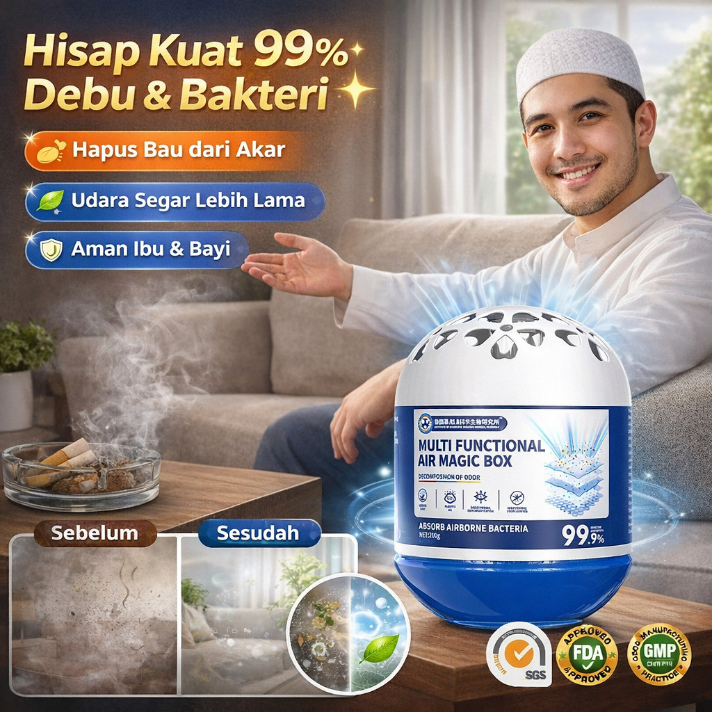 [ Hisap Kuat Bebas Debu 3 Detik ] Kotak Penyedot Debu Serbaguna / Penghisap Debu Portabel / Magic Du