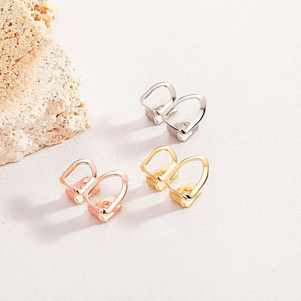 Kawat gigi berlapis emas, salib cinta, dekorasi gigi emas berongga ganda