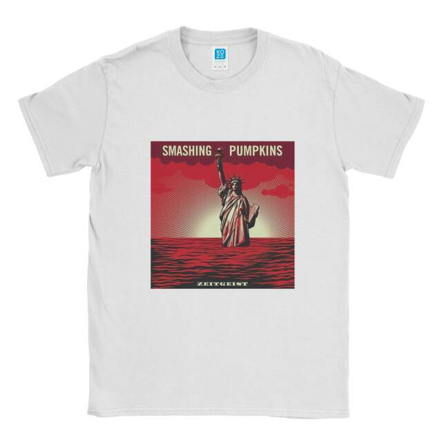 (COD) Baju Kaos Band Smashing Pumpkins Zeitgeist