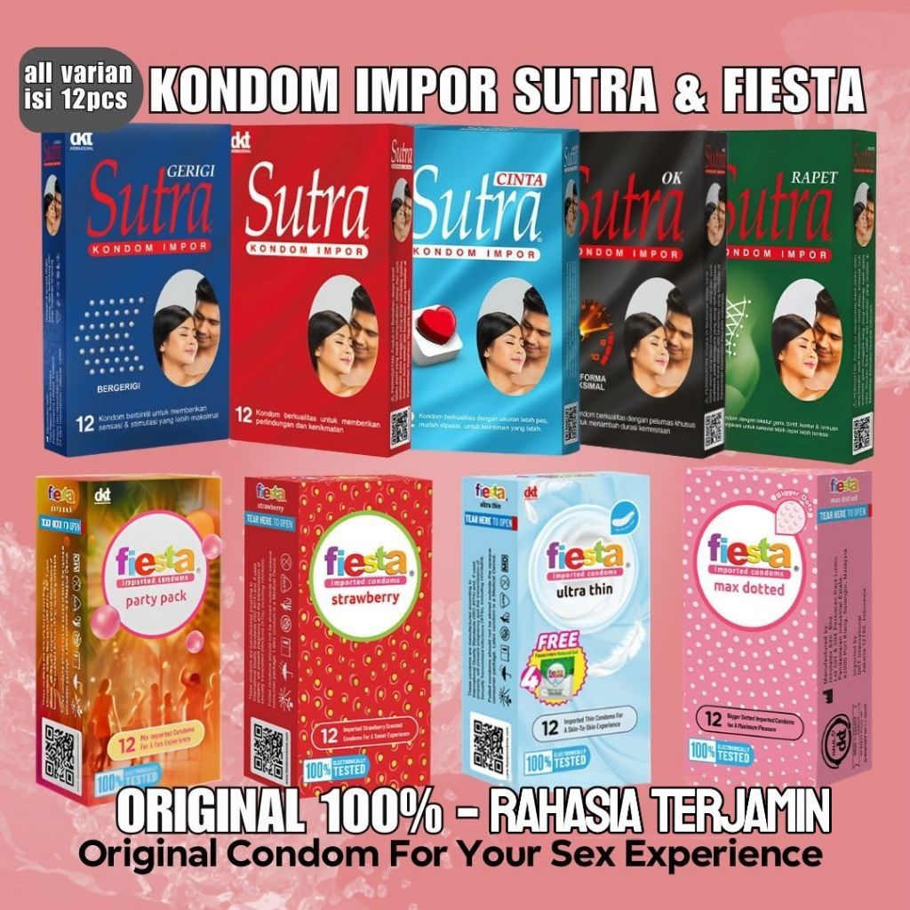 Kondom SUTRA Polos Grigi Super Tipis Ultrasmooth Premium