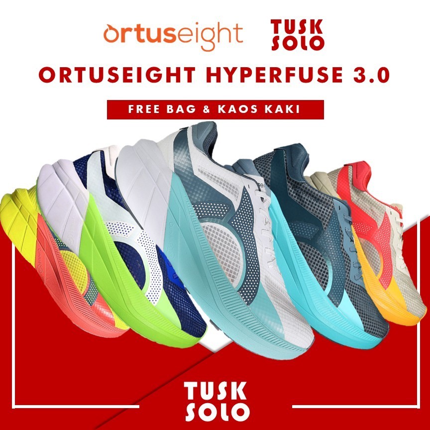 Sepatu Ortuseight Hyperfuse 3.0 Original Sepatu Ortus Sport Running Olahraga Lari Pria Wanita Origin