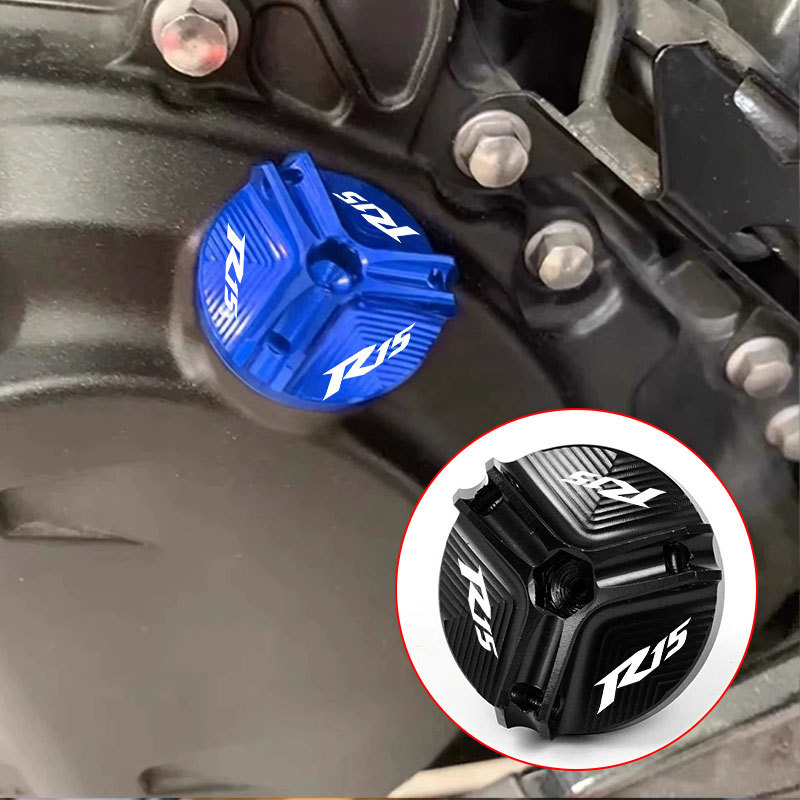 For Yamaha YZF-R15 YZFR15 YZF R15 V3 V4 Motorcycle Accessories Engine Oil Filler Cap Oil Plug Cover 
