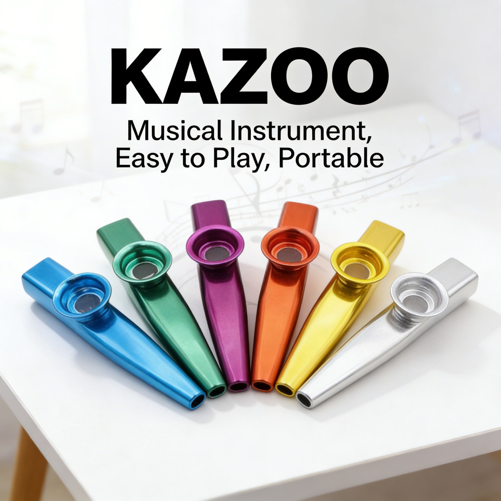 kazoo flute alat musik, musik kazoo kazzo tiup