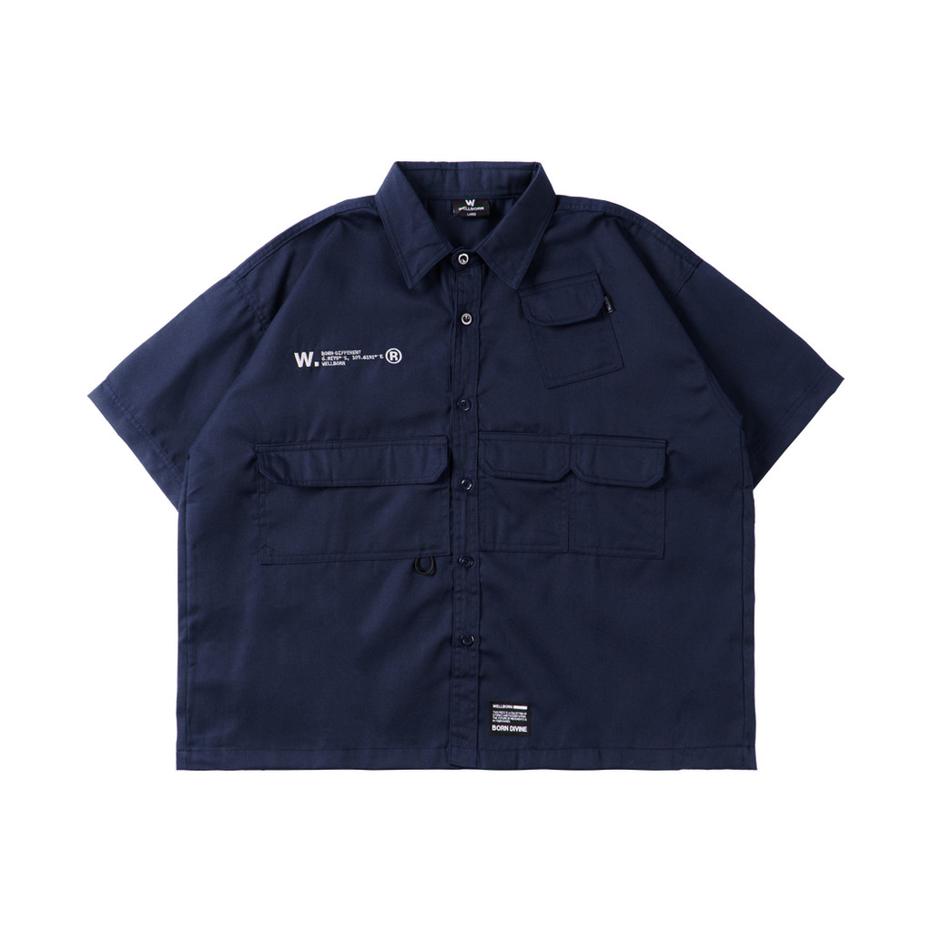 Wellborn Versa Workshirt Navy
