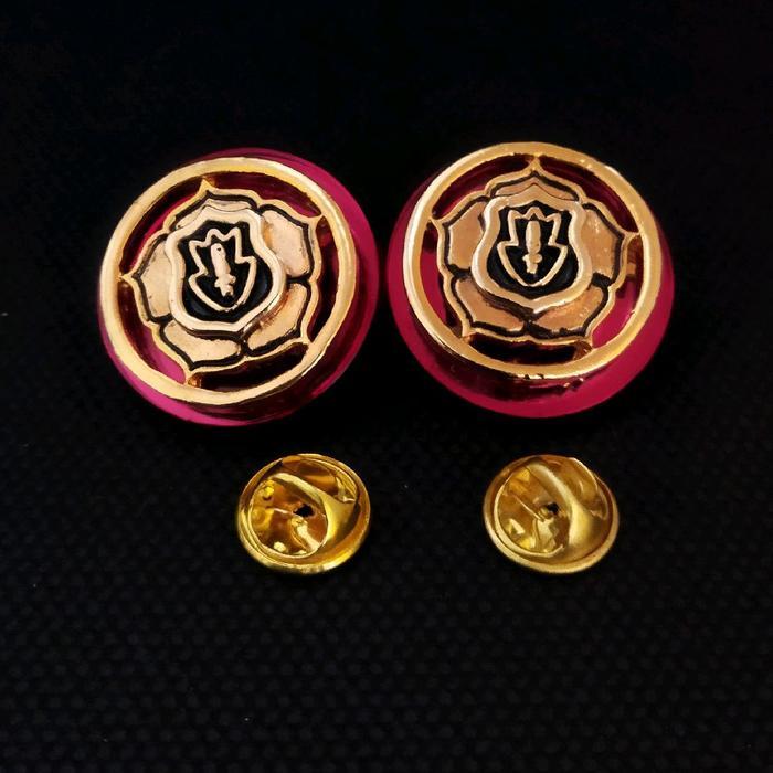 Pin Monogram Satpam/ Monogram Scurity  SEPUH EMAS