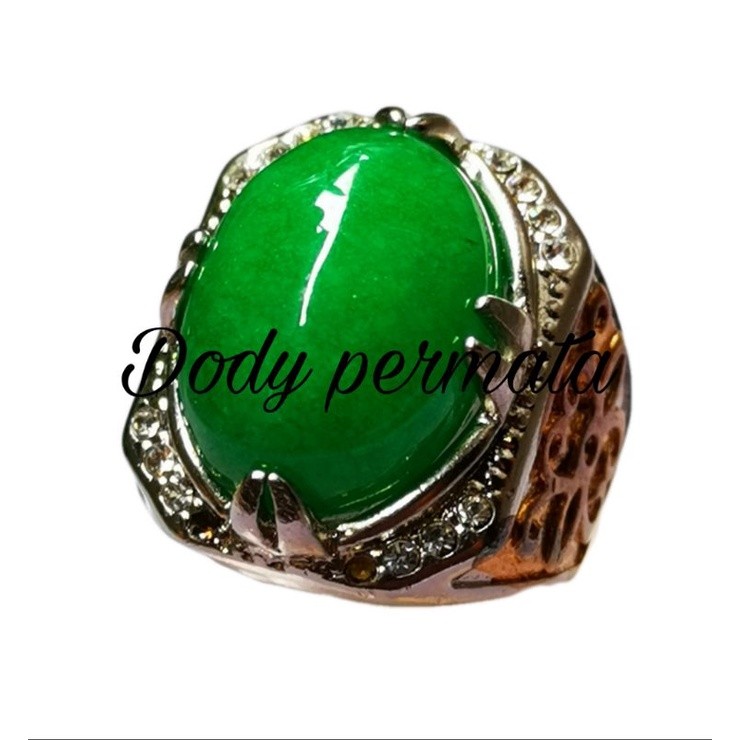 Batu Green giok asli burma