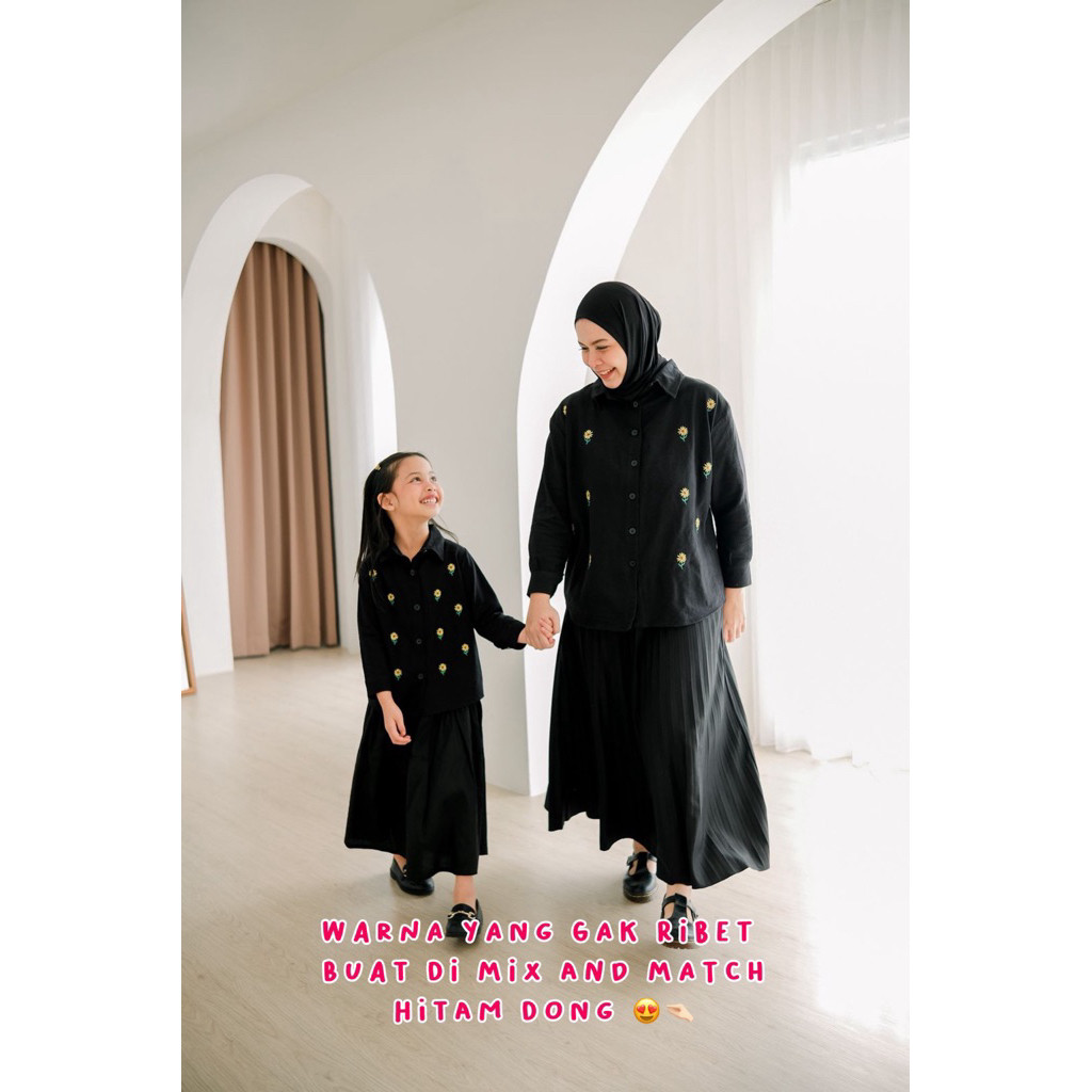 Sunny Shirt Kalunaku / Kemeja Couple Ibu dan Anak