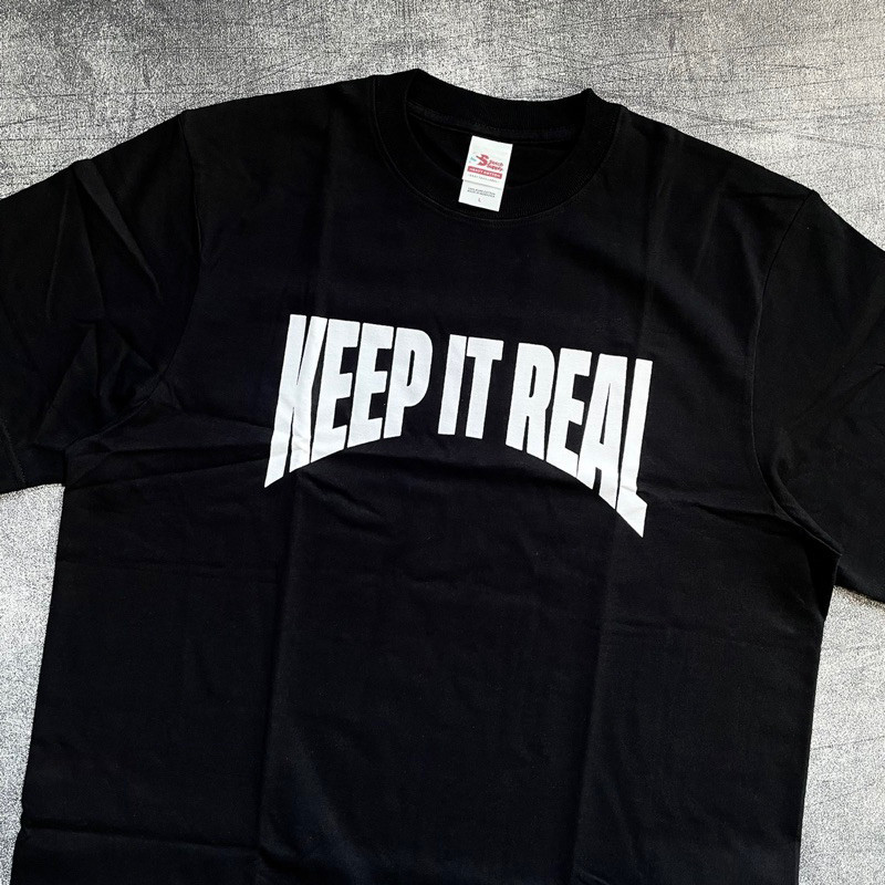 Tshirt KEEP IT REAL - BEATDOWN Official Merchandise Kaos Pria