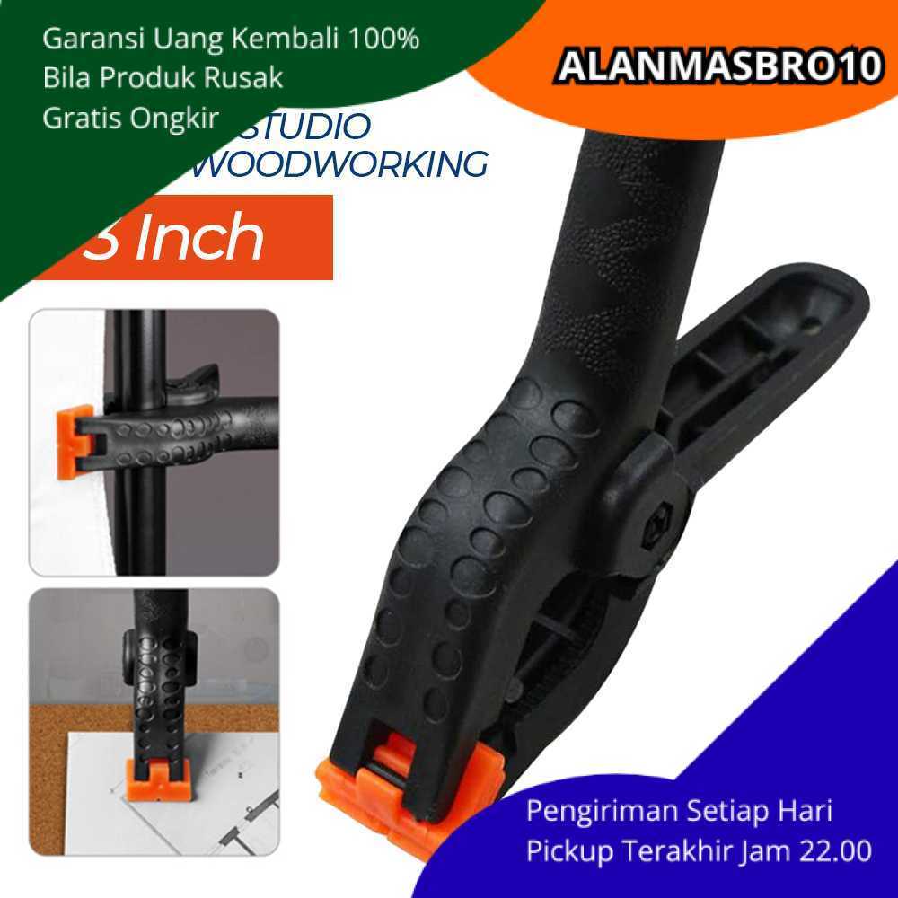 Klip Jepit Backdrop Studio Fotografi Dan Woodworking Murah Original Terbaru Dengan Pegas Kuat Anti S