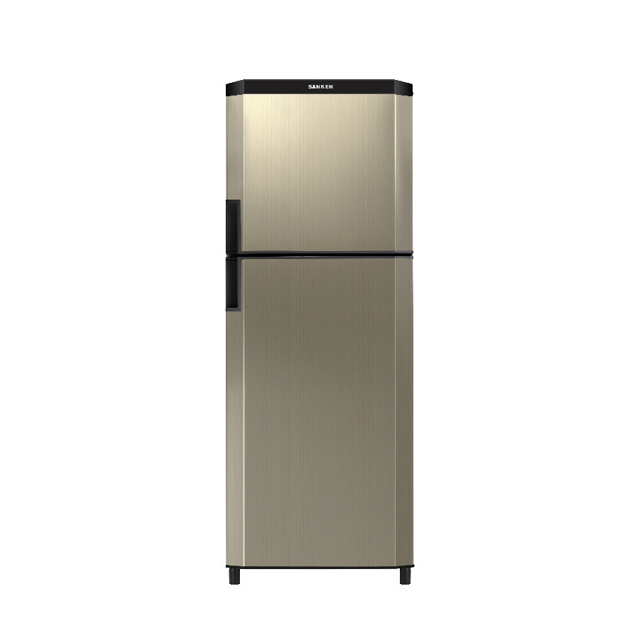 SANKEN Lemari Es / Kulkas 2 Pintu Rak Kaca & Ice Twister SK-V231 A-CBG Champagne Gold [230L]