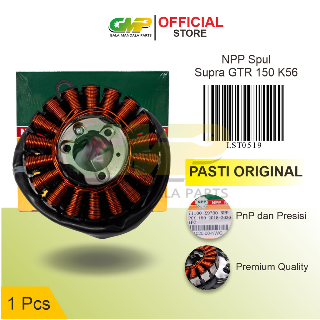 NPP Spul Honda PCX 150 2018 Stator Comp Assy K97 Spull Magnet Pulser Motor