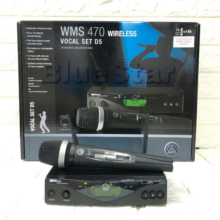 Mic Wireless AKG WMS 470 Vokal D5 Original