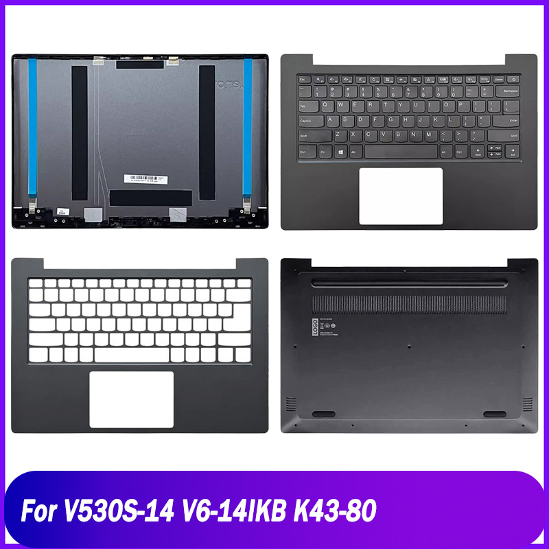 PREORDER New Rear Lid For Lenovo V530S-14 V6-14IKB K43-80 Laptop LCD Back Cover Palmrest With Keyboa