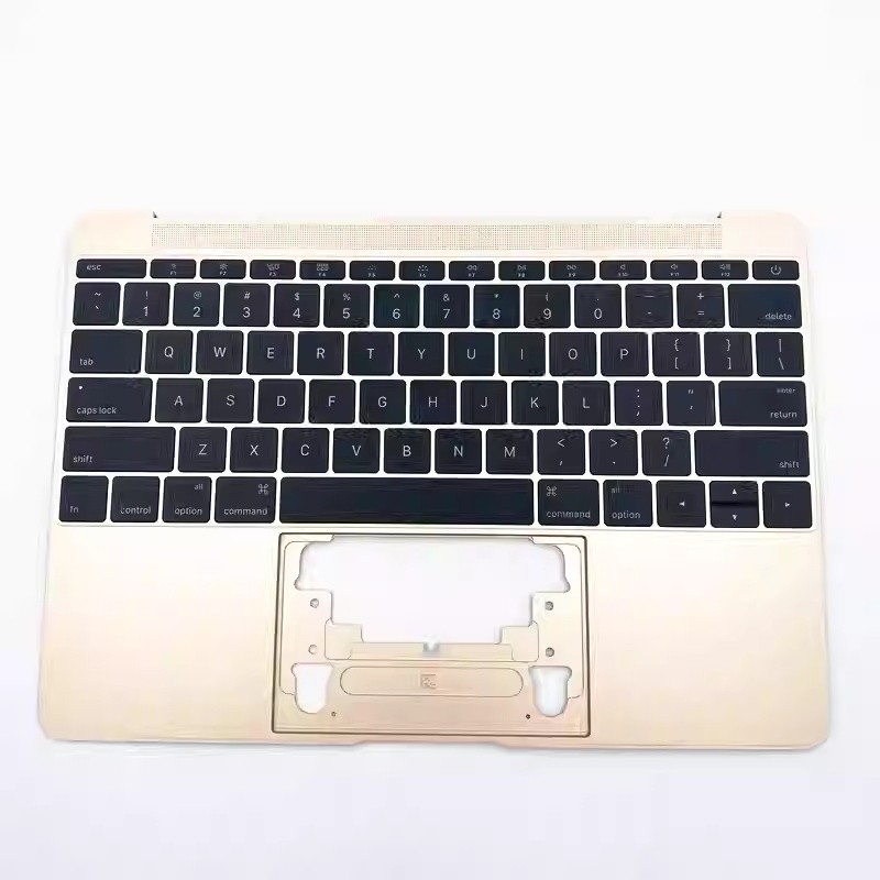 Original used A1534 Top Case with Backlit Keyboard for Apple Macbook 12 inch 2016 2017 Replacement G