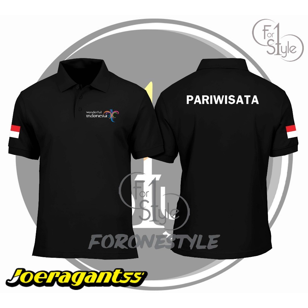 POLOSHIRT PARIWISATA WONDERFUL INDONESIA - POLO PARIWISATA WONDERFUL INDONESAI