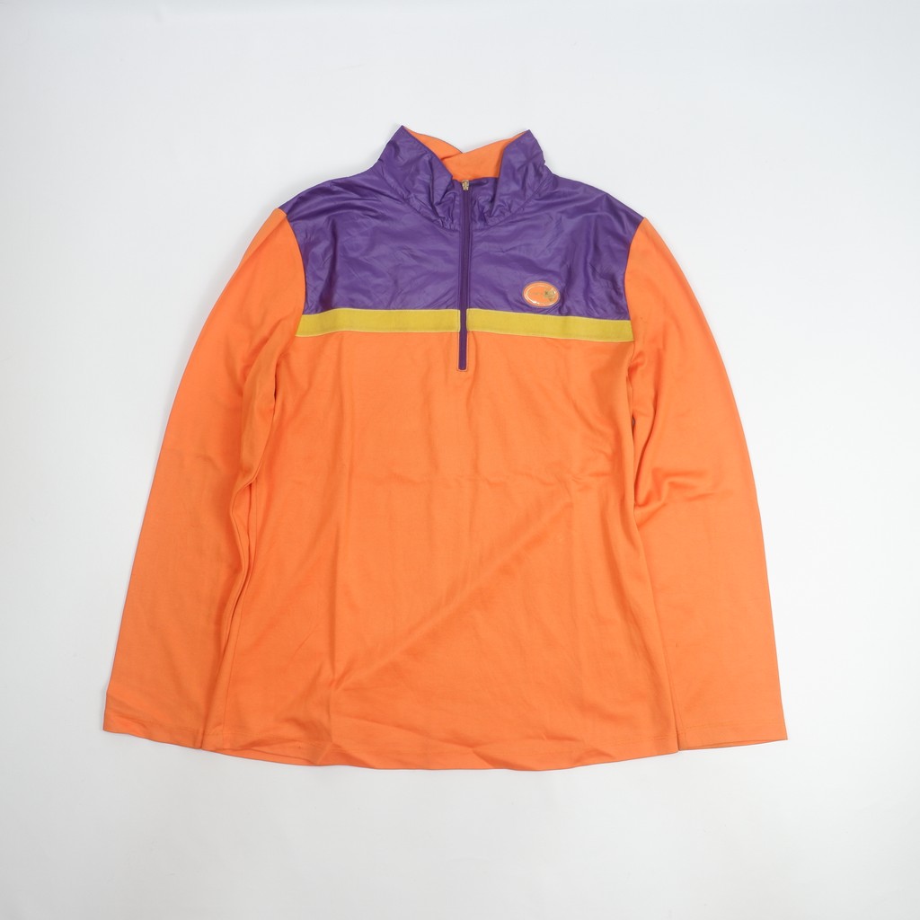 Kim Young Joo Half Zip Colorblock Pullover Jacket Casual Sporty Everyday Wear – Preloved