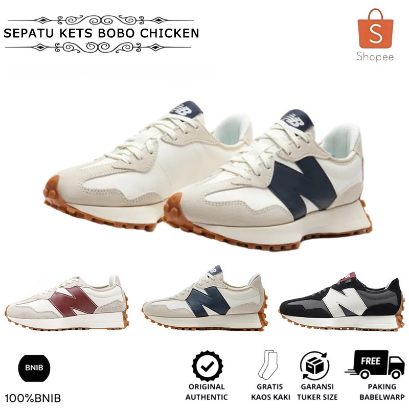 New Balance 327 Moonbeam Outerspace NB 327 Beige Navy Unisex