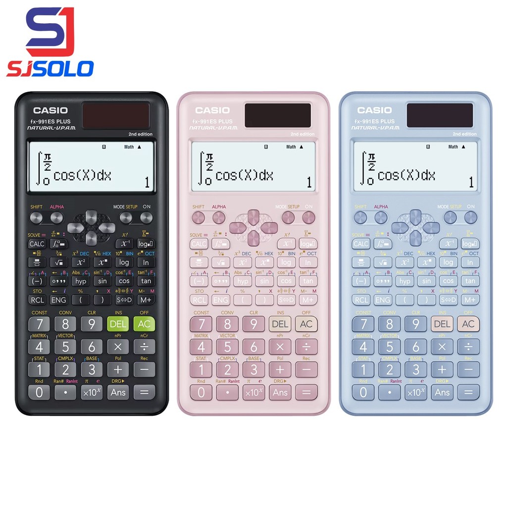 Scientific Calculator Ilmiah Casio FX-350ES PLUS,FX-350MS,FX-991ES PLUS