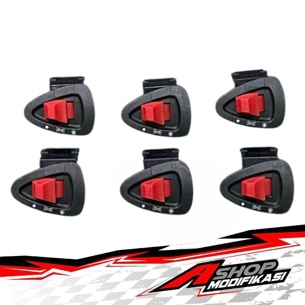 Saklar ON OFF Revo Merah Saklar ON OFF Model Oval Model Vietnam