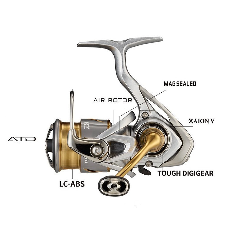 DAIWA 21 FREAMS LT 2000S 2500 2500-XH 3000-C 3000-CXH Spinning Fishing Reel for fresh water and sea 