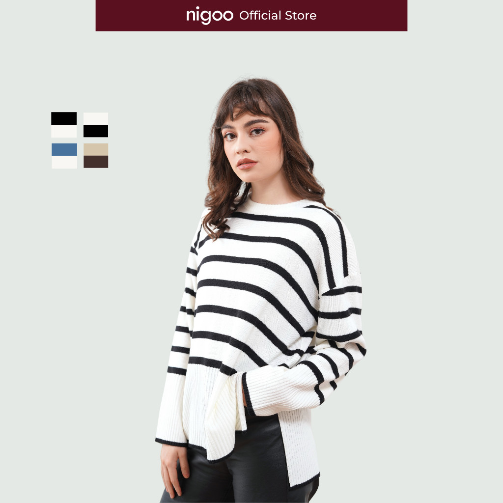 NIGOO Haru Knit Oversize Sweater