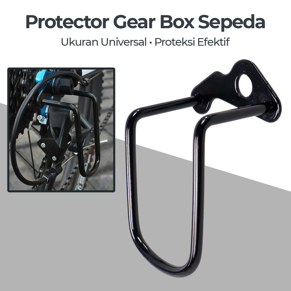 Protector Gear Box Sepeda Rear Derailleur Chain Guard - Chain Guard Gear Sepeda Anti Lecet - Pelindu