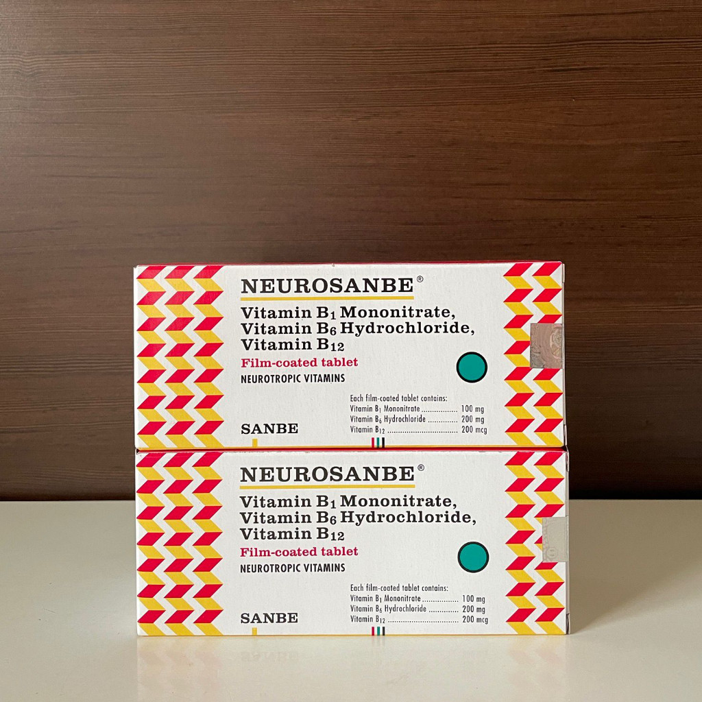 Neurosanbe Box 100 Tablet Vitamin B1-B12
