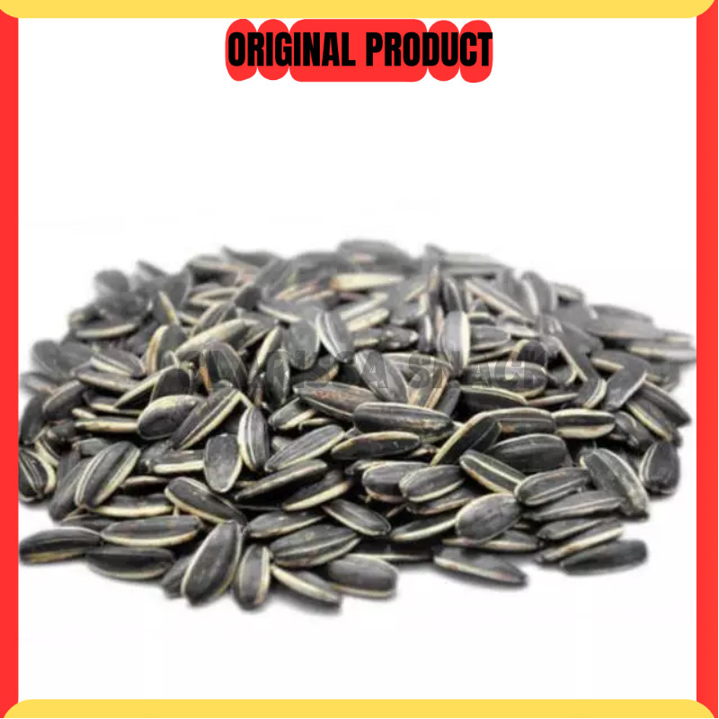 Kuaci Biji Bunga Matahari 500Gram Sunflower Seed Kwaci matang curah kaya kuaci Rebo Original